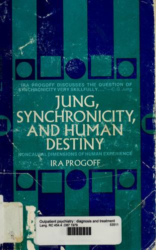 Cover of Jung, Synchronicity, and Human Destiny